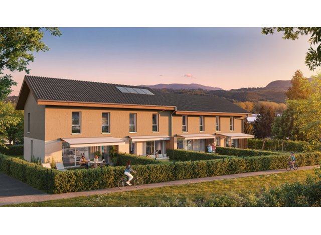 Eco habitat programme Le Clos du Ch&ecirc;ne les Maisons Entrelacs