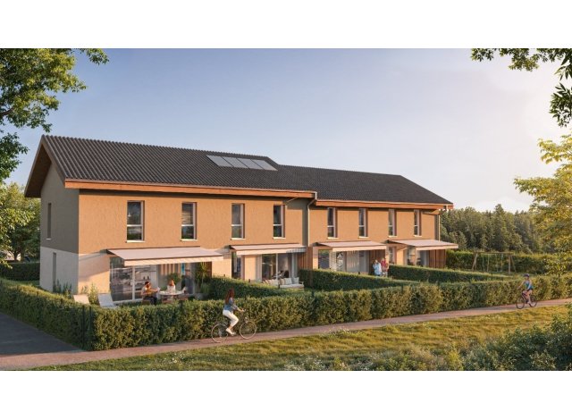 Programme immobilier neuf �co-habitat Le Clos du Chene � Entrelacs