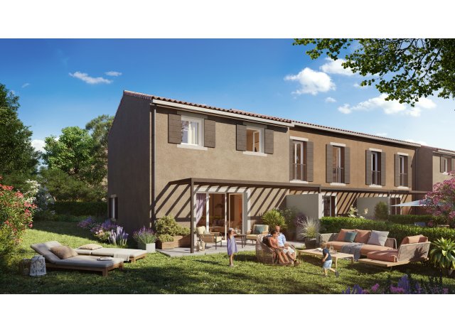 Programme immobilier neuf éco-habitat Le Clos de l'Aurore à Le Thor