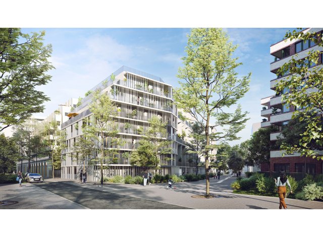 Programme immobilier neuf éco-habitat Quartier Nature à Montreuil