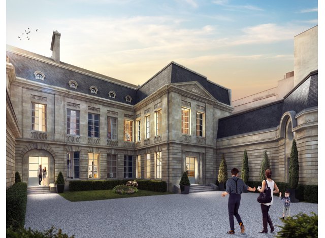 Programme immobilier neuf éco-habitat Hotel Ponsardin à Reims