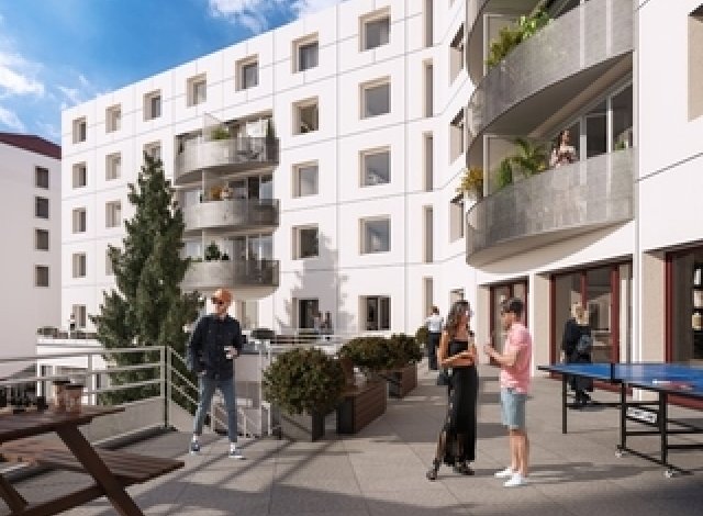 Investissement locatif en France : programme immobilier neuf pour investir Kaol'in à Limoges