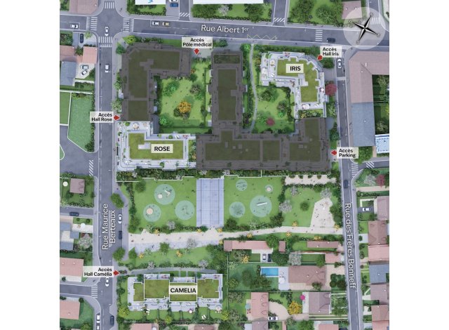 Jardins Albert 1er Tva 5,5% Immobilier neuf Bezons