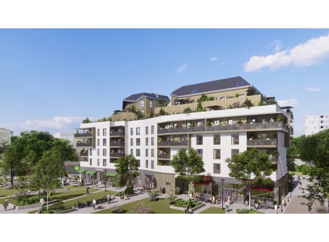 Investissement locatif dans le Val de Marne 94 : programme immobilier neuf pour investir Inspiration à Boissy-Saint-Léger