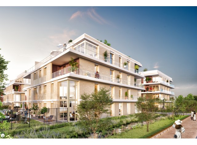 Programme immobilier neuf éco-habitat 2 Prieure à Saint-Germain-en-Laye