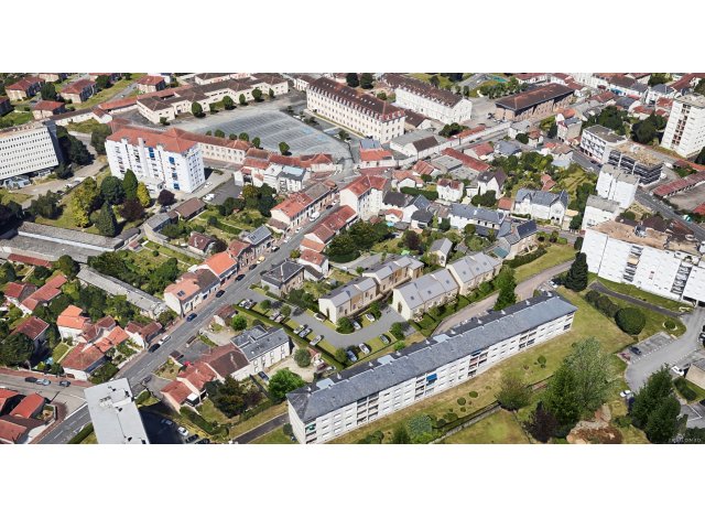 Investissement locatif en Haute-Vienne 87 : programme immobilier neuf pour investir Le Clos des Palmiers  Limoges