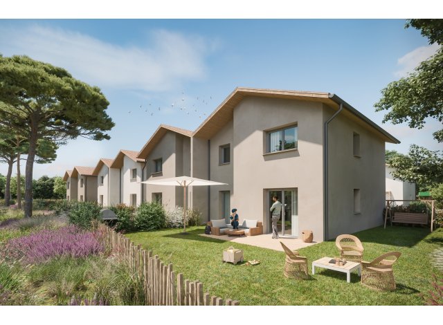 Programme immobilier neuf éco-habitat Les Jardins du Loriot à Bénesse-Maremne