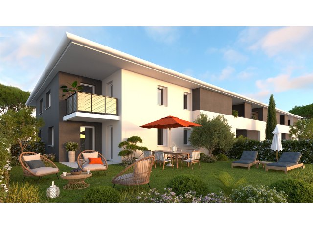 Investissement locatif en France : programme immobilier neuf pour investir Cassiopée, Appartements Neufs à Castelginest