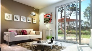 Eco habitat programme Jardin Aquarelle BRS La Farl&egrave;de