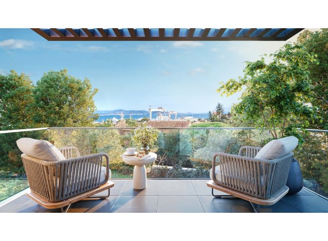 Programme immobilier neuf �co-habitat L'&Eacute;crin des Calanques � La Ciotat