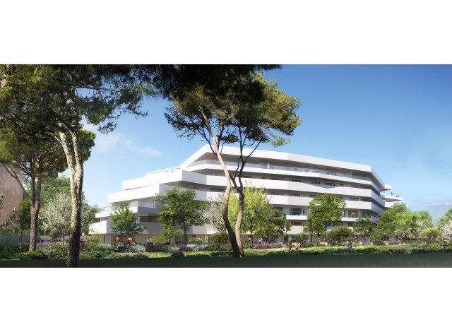 Programme immobilier neuf éco-habitat White & Sea à Marseille 8ème