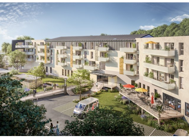 Investissement locatif en Bourgogne : programme immobilier neuf pour investir Les Vantelles à Plombières-lès-Dijon