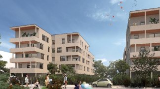 Eco habitat programme R&eacute;sidence C&ocirc;t&eacute; Parc Bron