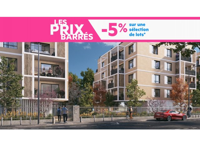 Programme immobilier neuf éco-habitat Union Square à Lyon 8ème