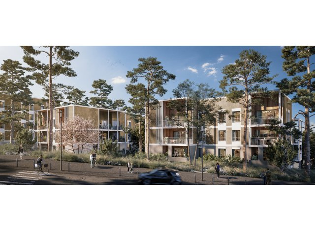 Programme immobilier neuf éco-habitat Le Belvedere à Bron