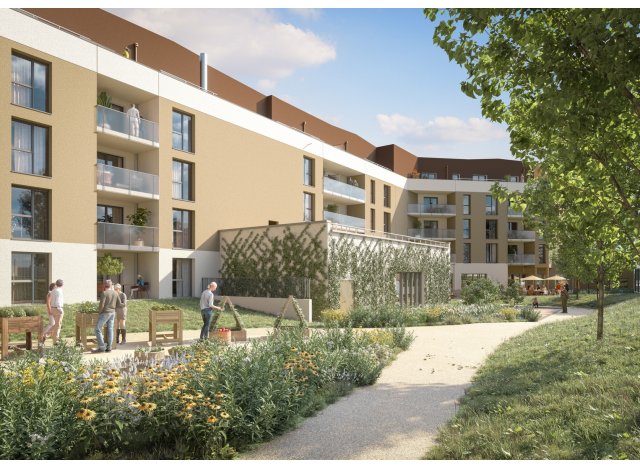 Investissement locatif en France : programme immobilier neuf pour investir La Nappa à Dole