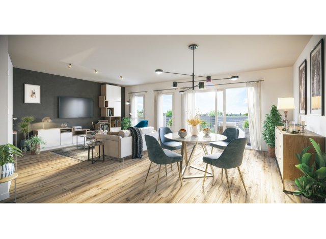 Programme immobilier neuf �co-habitat R&eacute;sidence Terre de Sienne � Amb&eacute;rieu-en-Bugey