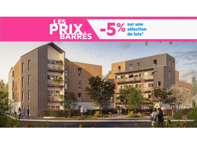 Investissement locatif en Pays de la Loire : programme immobilier neuf pour investir La Résidence de l'Impératrice à La Roche-sur-Yon