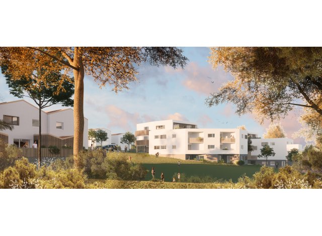 Investissement locatif en Pays de la Loire : programme immobilier neuf pour investir Le Parc du Prieuré à Mauves-sur-Loire