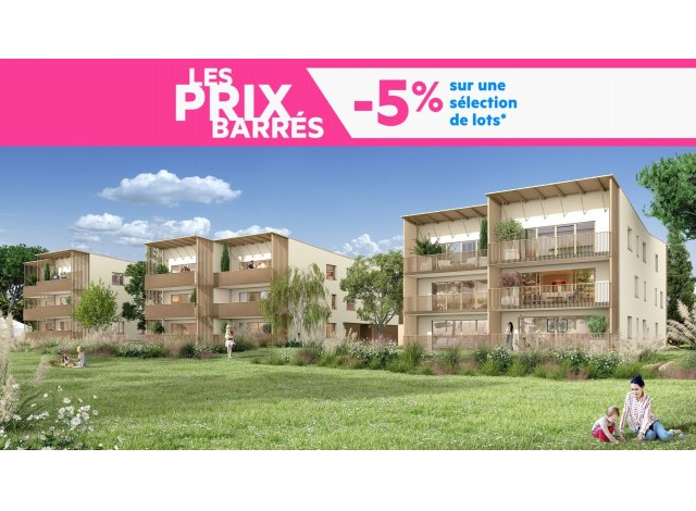 Investissement locatif en Gironde 33 : programme immobilier neuf pour investir Organic à Carbon-Blanc