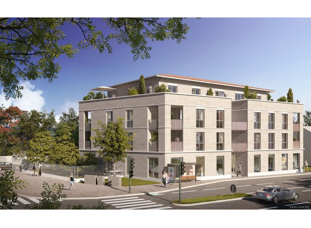 Investissement locatif en France : programme immobilier neuf pour investir L'Expression à Gradignan