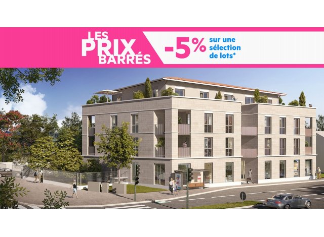 Investissement locatif en Gironde 33 : programme immobilier neuf pour investir L'Expression à Gradignan