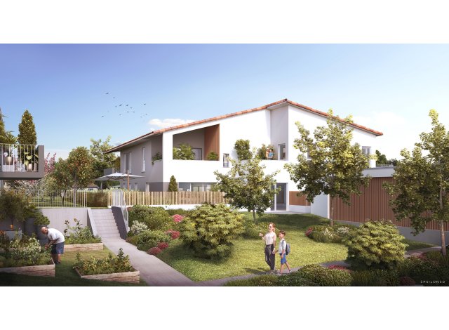Investissement locatif en France : programme immobilier neuf pour investir Interge à Fargues-Saint-Hilaire