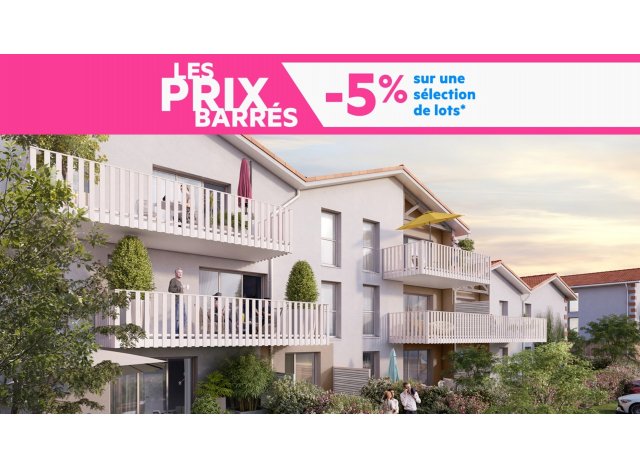 Investissement locatif en Gironde 33 : programme immobilier neuf pour investir Eyre'Bassin à Le Barp