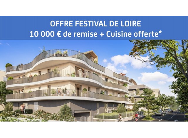Programme immobilier neuf éco-habitat L'Insolite /orleans Metropole à Orléans