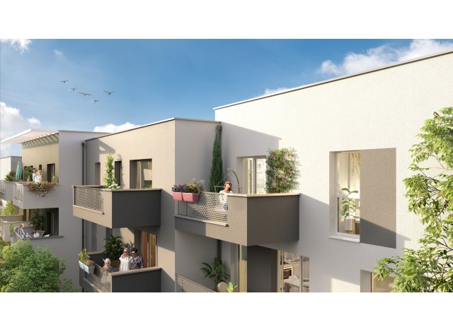 Investissement locatif dans l'Eure-et-Loir 28 : programme immobilier neuf pour investir Rosa Residenza à Chartres