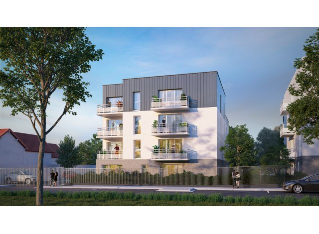 Programme immobilier neuf éco-habitat Le Churchill à Dreux