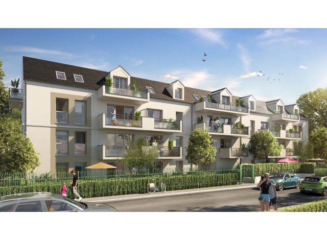 Programme immobilier neuf éco-habitat Le Faubourg Maintenon à Maintenon
