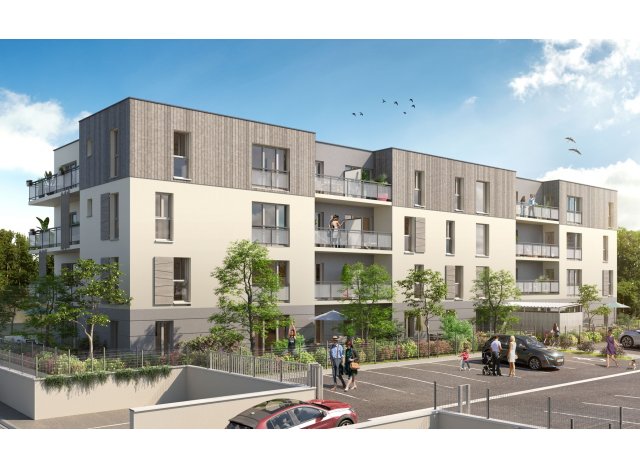 Programme immobilier neuf éco-habitat L'Inédit / Appartements à Châteaudun