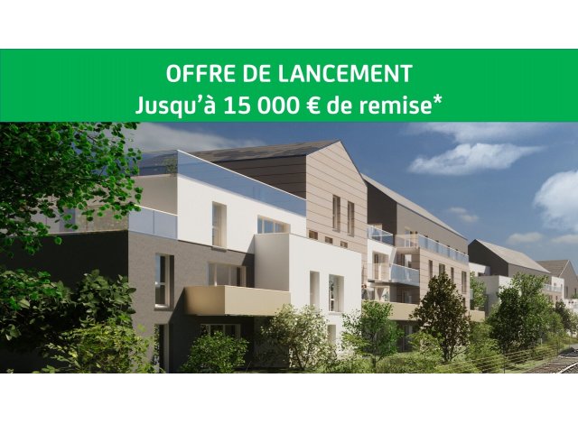 Investissement locatif en France : programme immobilier neuf pour investir Oxalis / Nouveau a Chartres à Chartres