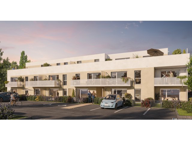 Programme immobilier neuf éco-habitat Riviera à Auray