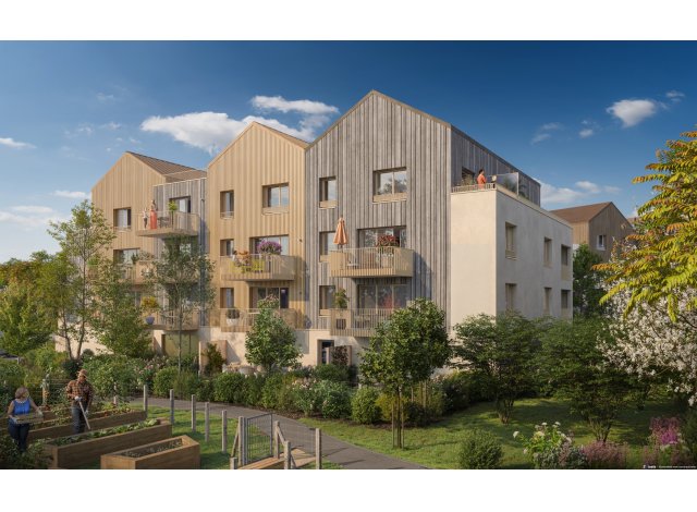 Programme immobilier neuf �co-habitat Le Saule Blanc - BRS 4 � Chantepie