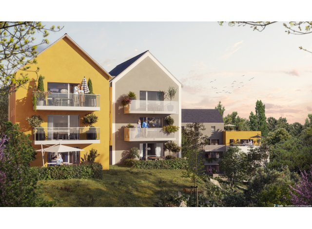 Programme immobilier neuf éco-habitat Pure à Quimper