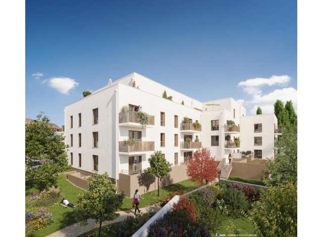 Investissement locatif en France : programme immobilier neuf pour investir Coeur Siméon à L'Huisserie