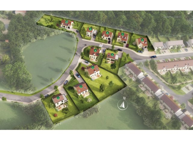 Programme immobilier neuf éco-habitat Calonne-sur-la-Lys à Calonne-sur-la-Lys