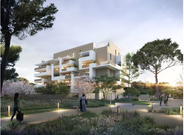 Programme immobilier loi Pinel Le Clos Lauzier à Montpellier
