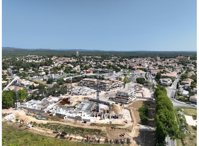 Programme immobilier neuf éco-habitat Domaine les Lavandieres à Castries