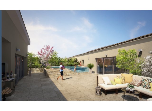 Programme immobilier neuf éco-habitat Le Miami Rooftop à Canet-en-Roussillon
