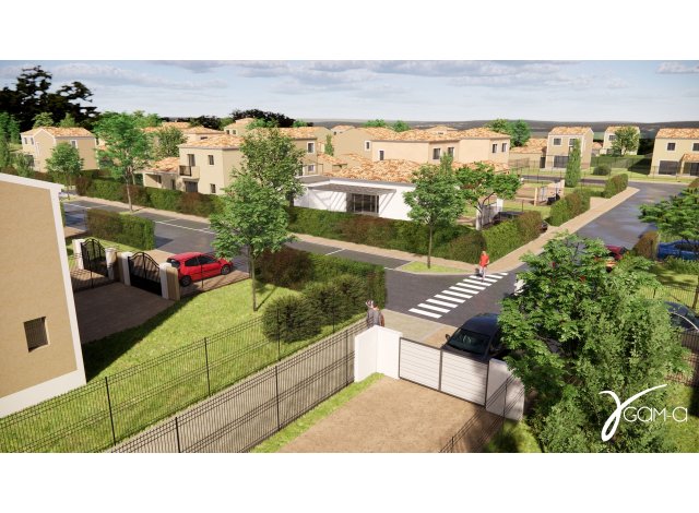 Laudun l'Ardoise programme neuf  Les Terrasses du Chateau