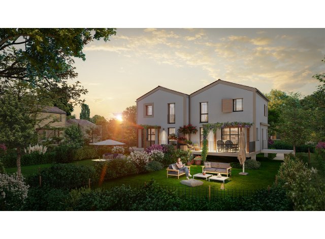 Programme immobilier neuf éco-habitat Maisons Fenetre sur Alpilles à Saint-Étienne-du-Grès
