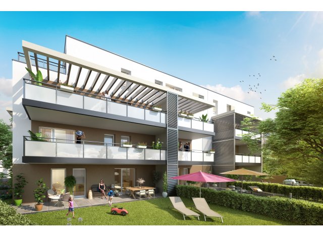 Programme immobilier neuf éco-habitat Virtuo à Kingersheim