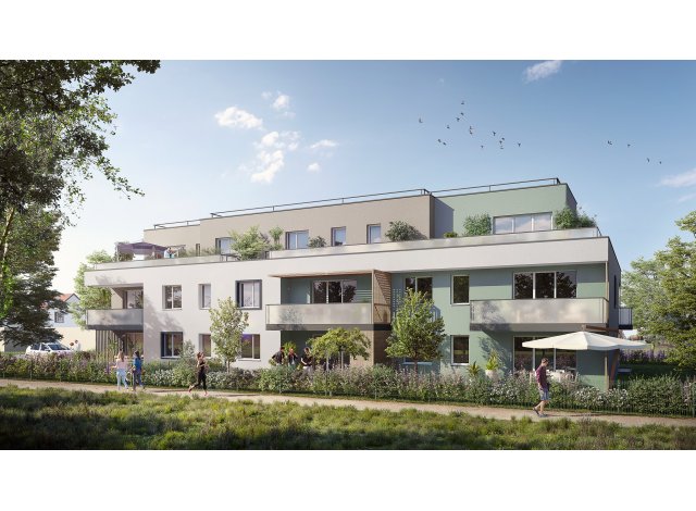 Appartements et maisons neuves éco-habitat L'Empreinte à Geispolsheim