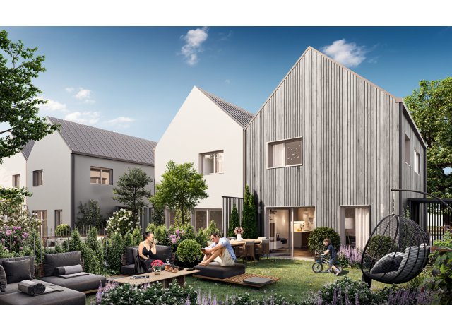 Programme immobilier neuf éco-habitat Connexions à Strasbourg