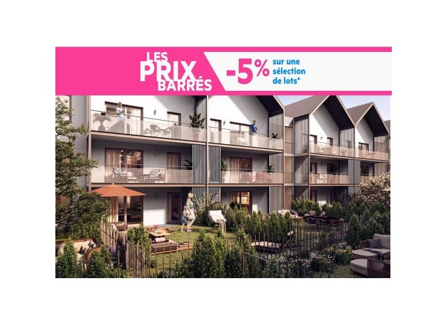Programme immobilier neuf Connexions à Strasbourg