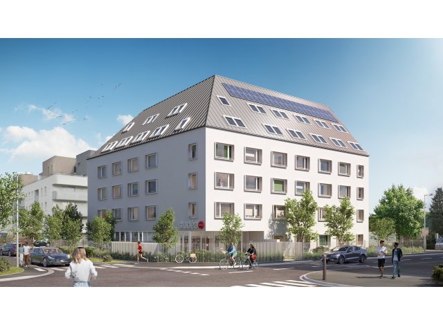 Programme immobilier neuf éco-habitat Step à Strasbourg