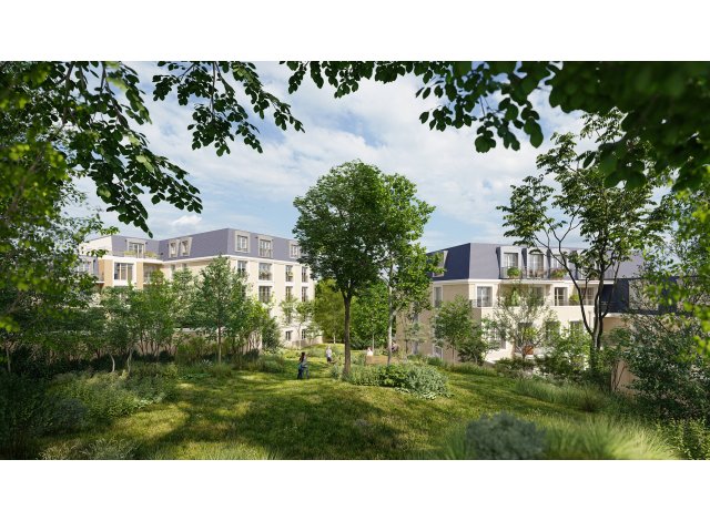 Programme immobilier neuf éco-habitat Le Clos Mansart à Savigny-sur-Orge